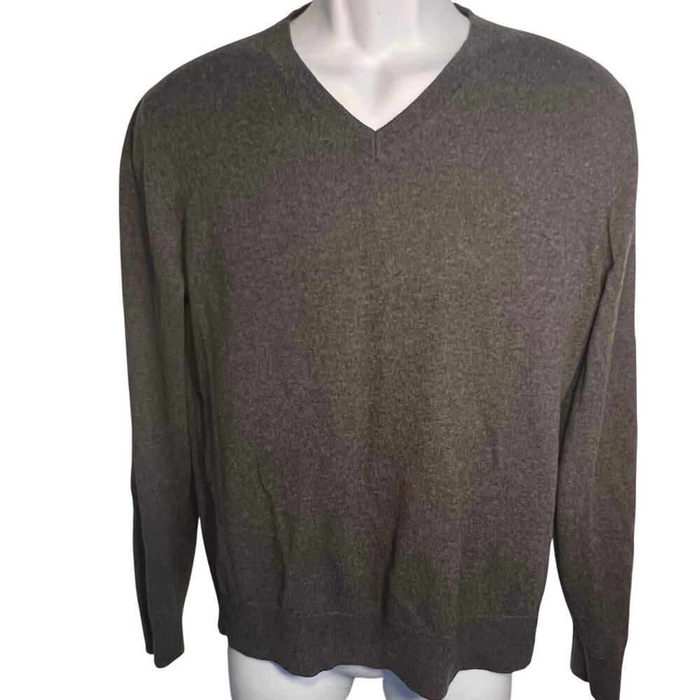 Banana Republic Men's M Classic Silk Cashmere Blended Fabrics‎ V neck Sweater